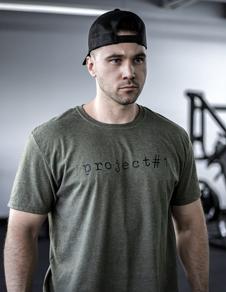 Project#1 Classic Shirt - Military Green