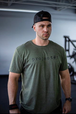 Project#1 Classic Shirt - Military Green