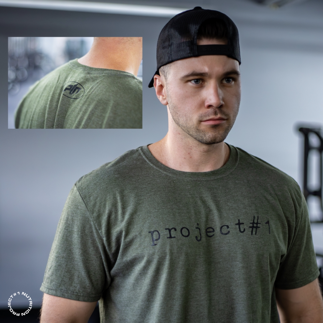 Project#1 Classic Shirt - Military Green